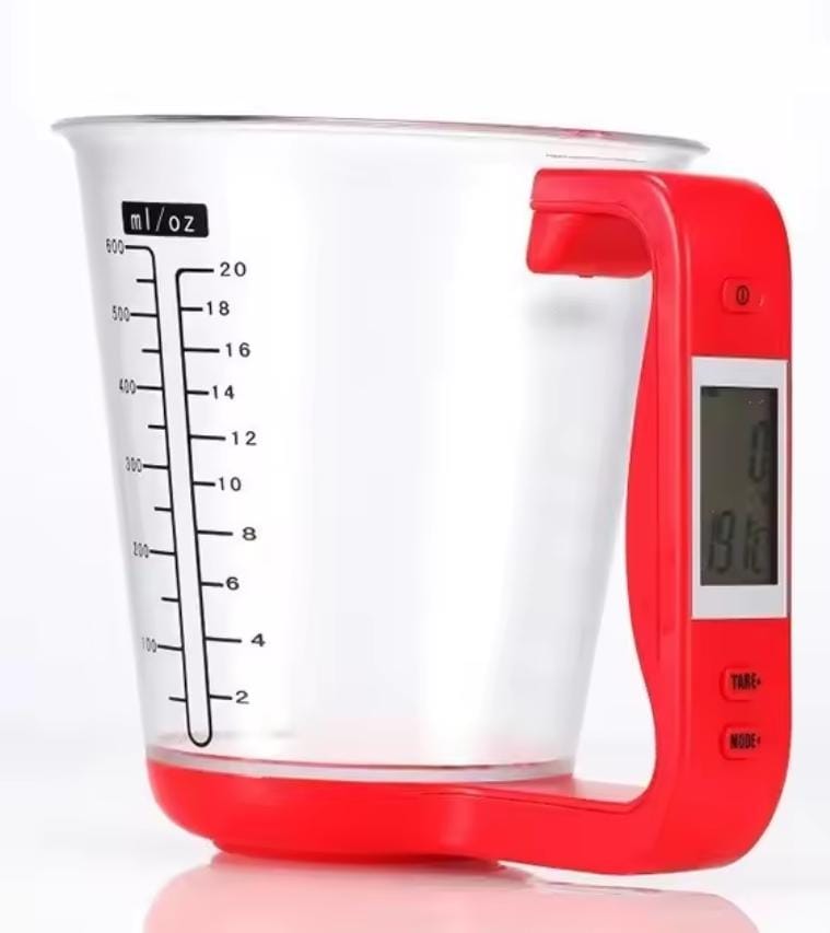 Electronic measuring cup