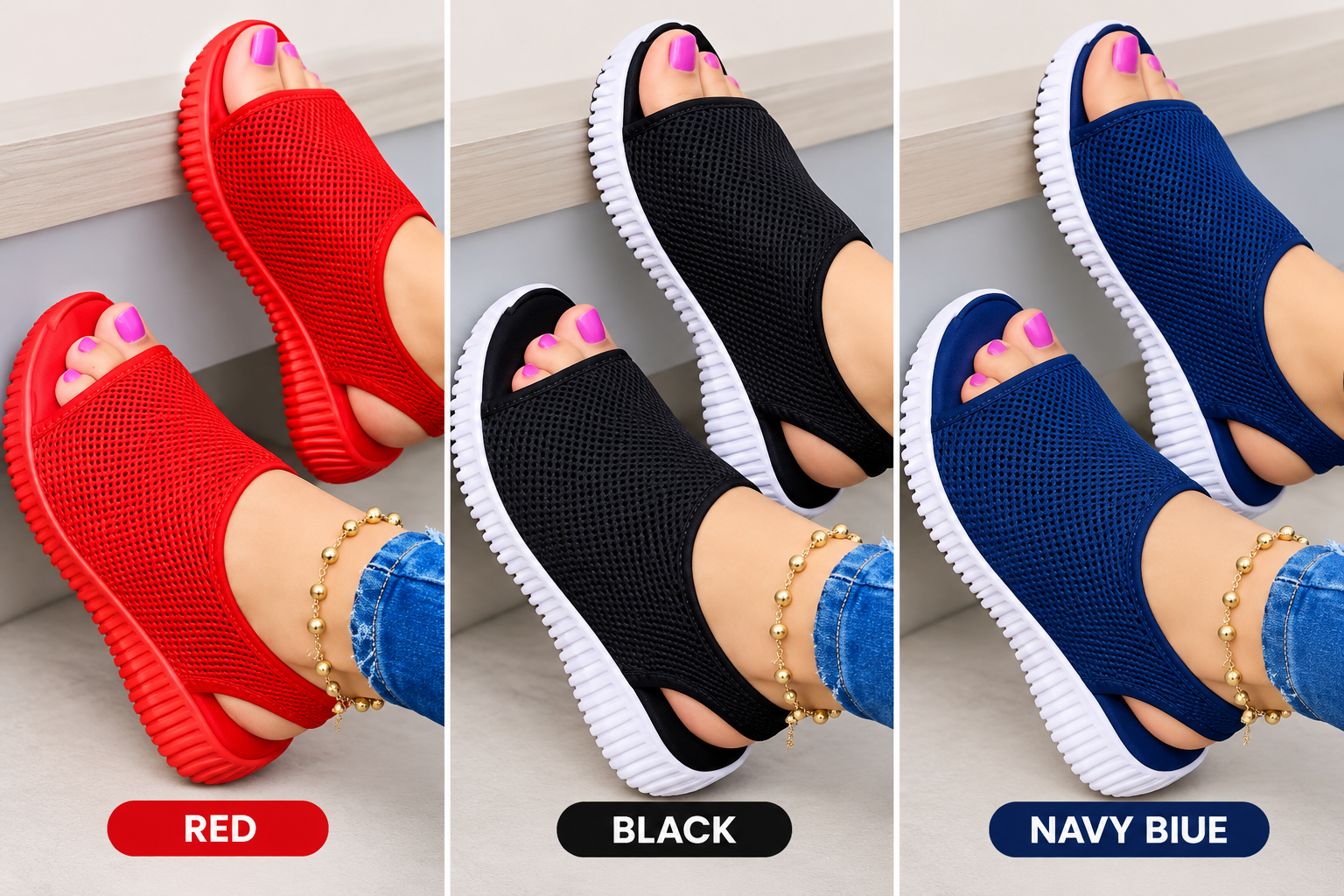 Low heel Sandal